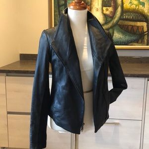 100%lamb leather jacket
